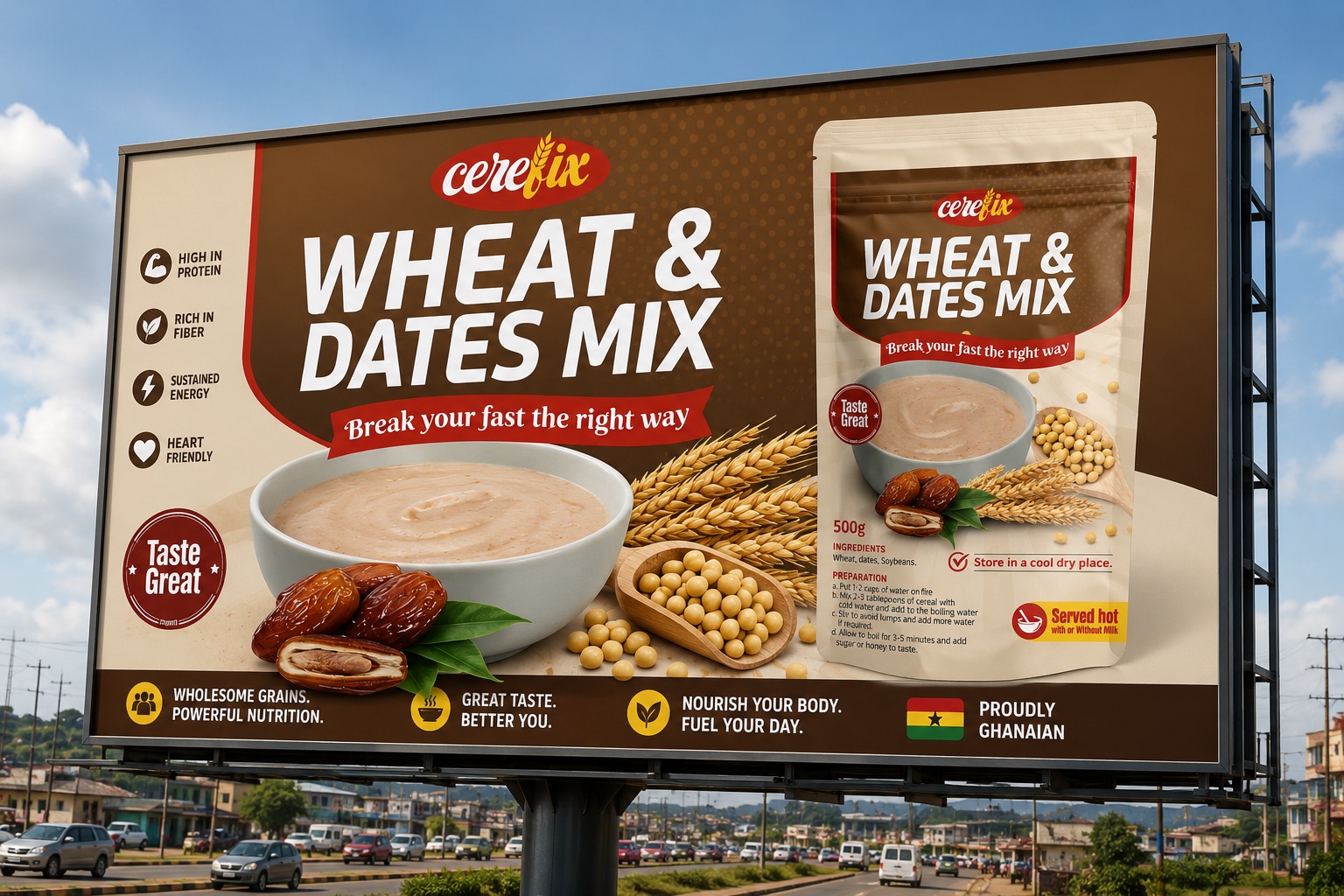 Wheat & Date Cereal Mix