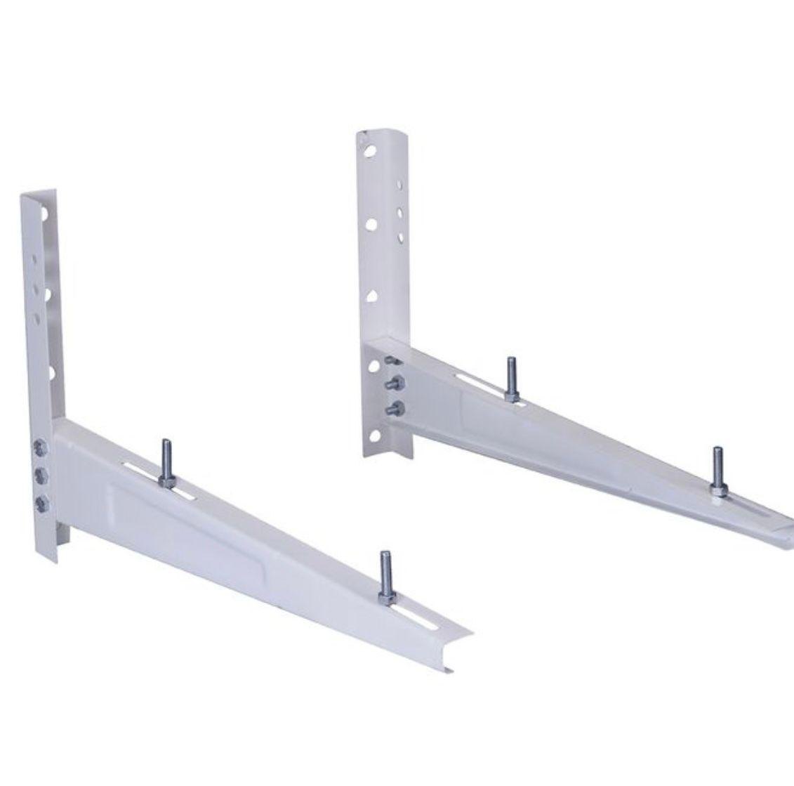 Heavy-duty ac bracket for 1-2.5hp air conditioners-white