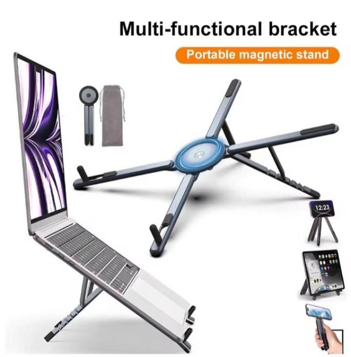 Magnetic portable stand