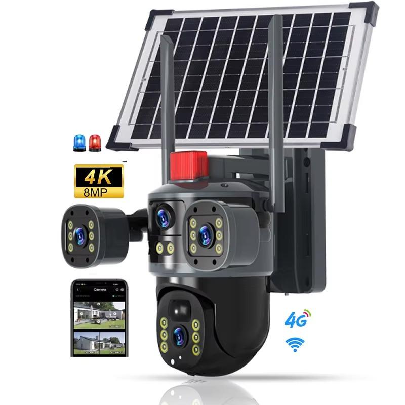 4g solar cctv camera