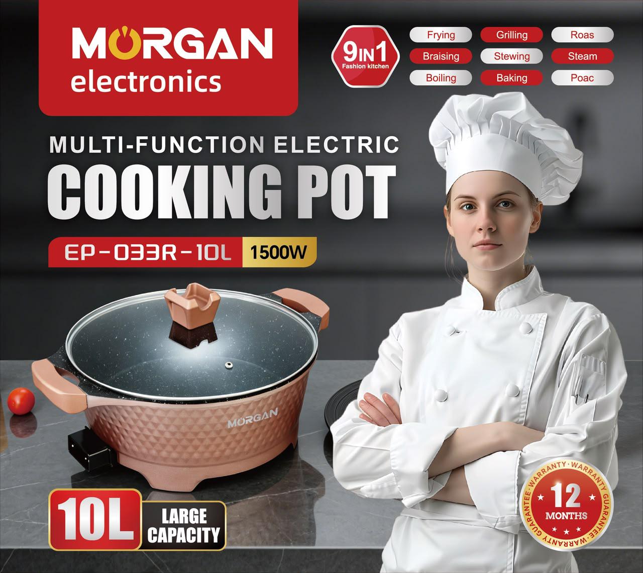 Morgan electric cooking pot
