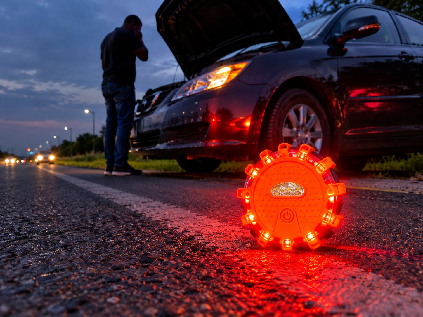 Emergency warning light