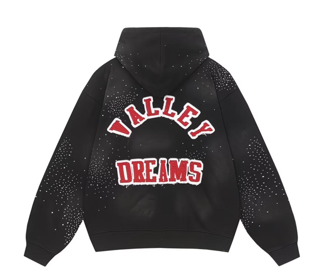 Vale forever valley dreams yellow cluster zip up hoodie