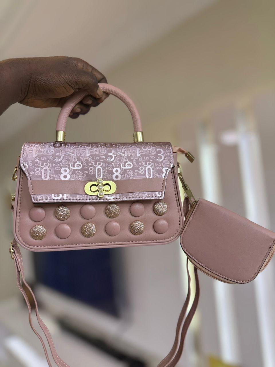 Women’s fashion top-handle satchel handbag with crossbody strap