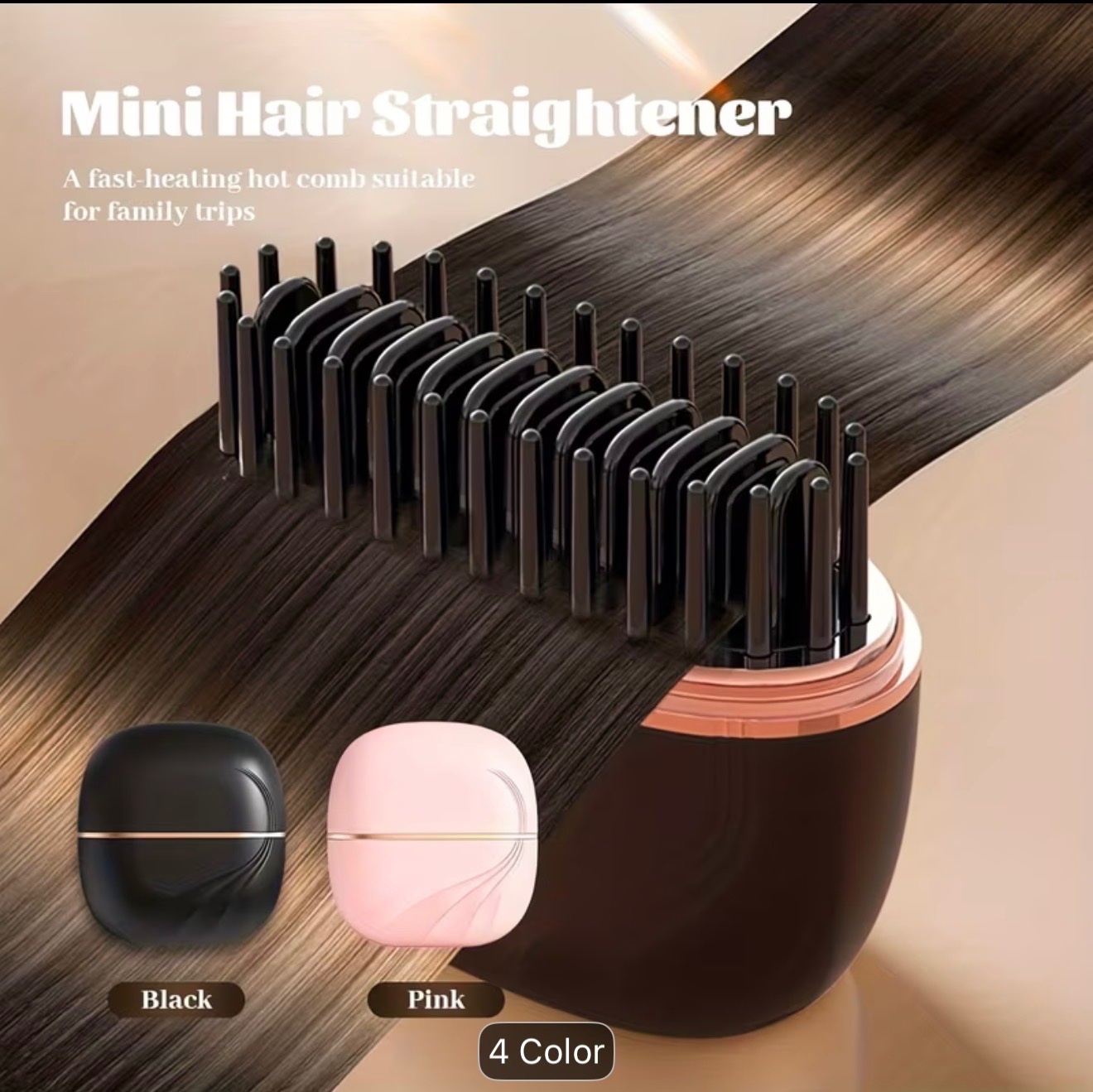 Mini hair and wig relax