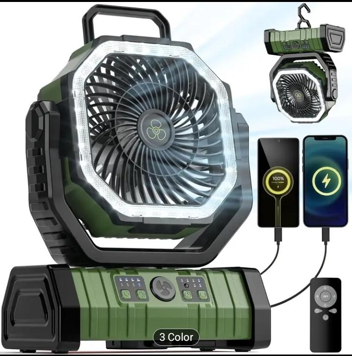 Portable 3in1 power bank fun and light