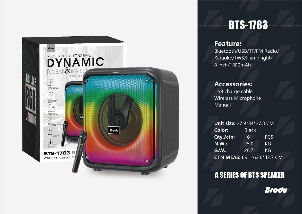 Bruno rechargeable speaker