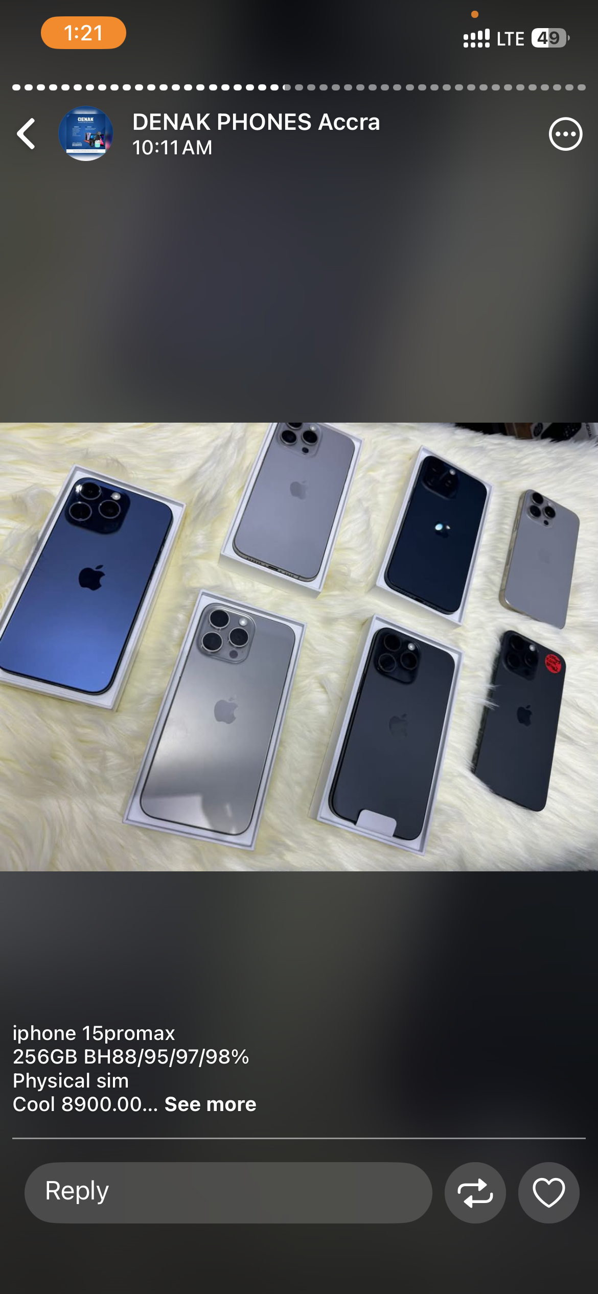 By any type of iphone