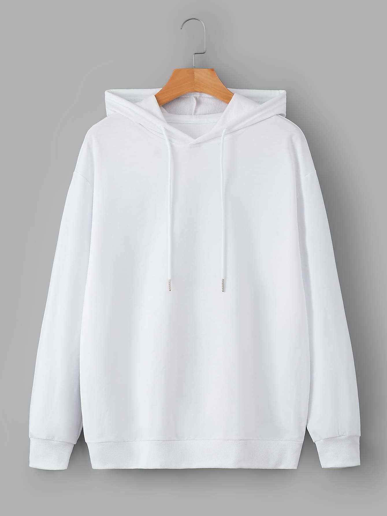 White hoodie