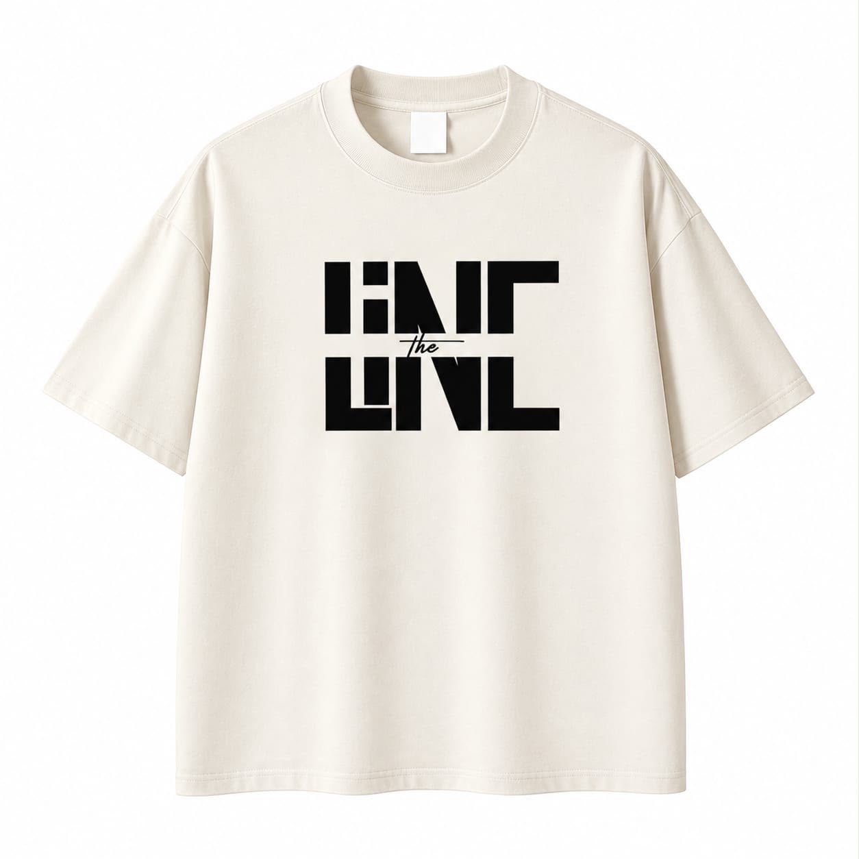 The line t-shirt(off-white)