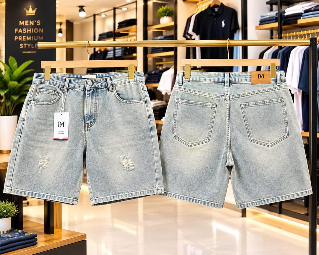 Comfortable jeans shorts