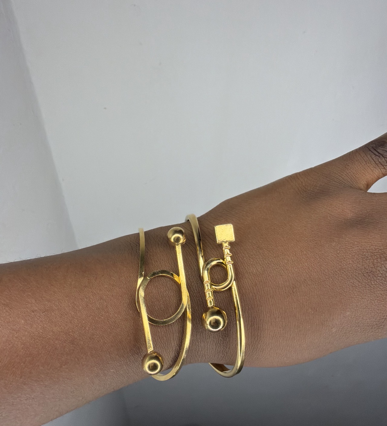 Meet our gold cuff collection