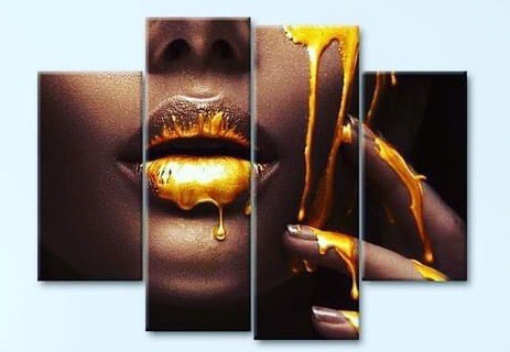 Wall canvas 4 in 1