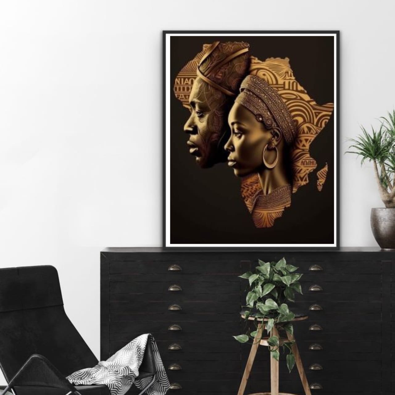 Modern art canvas wall frame -a3