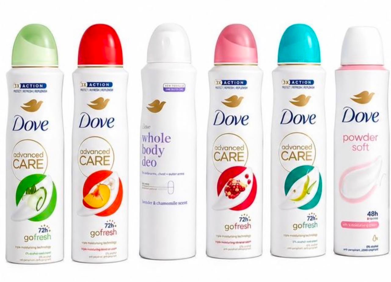 Dove deodorant