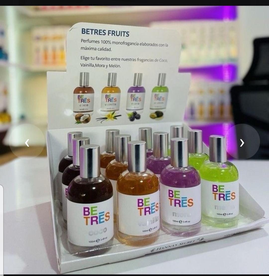 Betres vanilla,coco,mora and melon