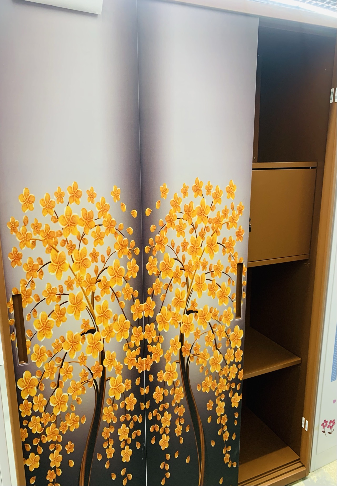 Metal wardrobe