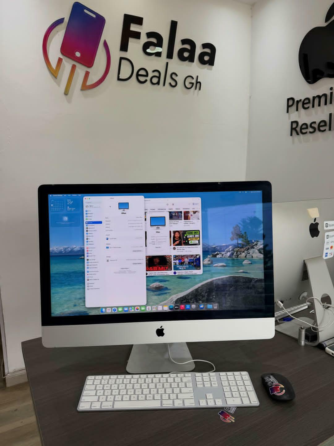 Imac 2020 27inch core i5 16gb || 512gb ssd amd radeon pro 5300 with 4gb dedicate