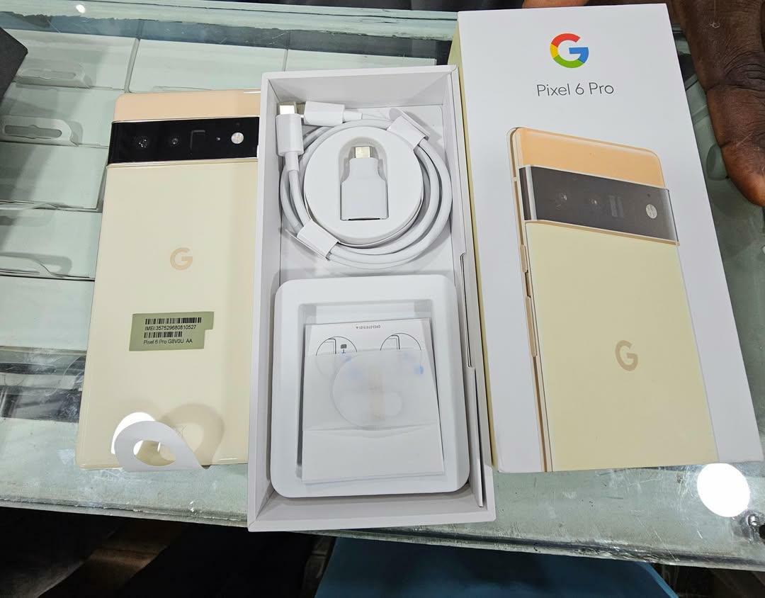 Brand new ( open box 📦)google pixel 6 pro512gb by 12gb ram physical sim plus e-s