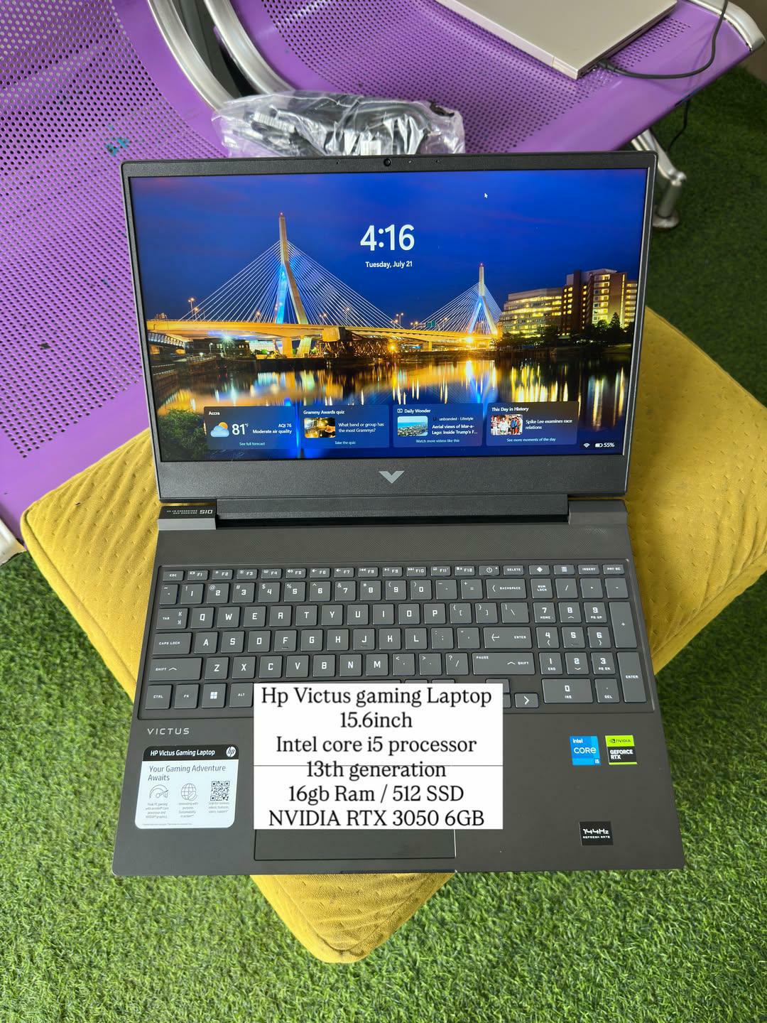Hp victus gaming intel core i5 - 13420h 13th generation processor up to 4,6ghz 5