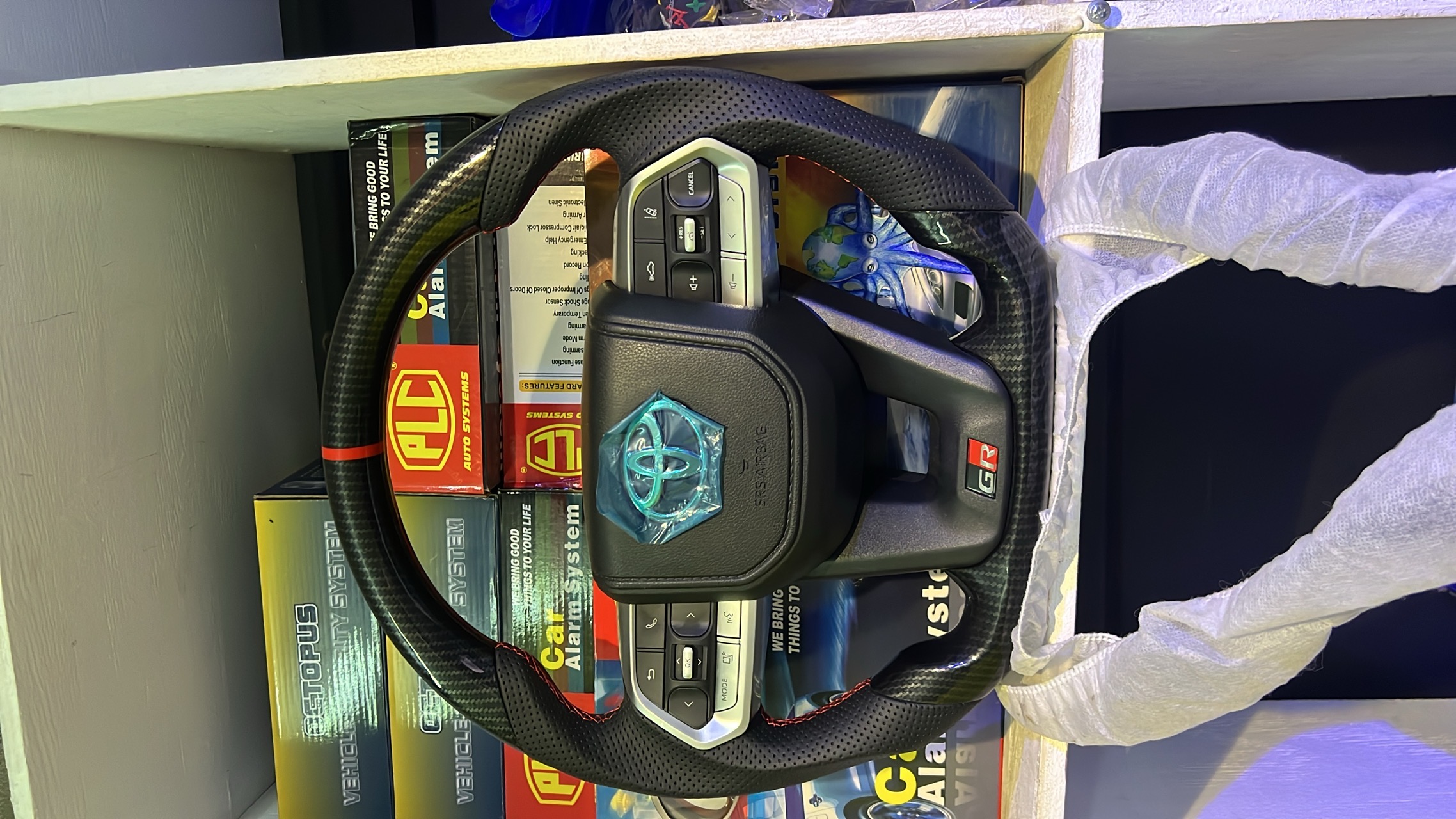 Toyota sports steering