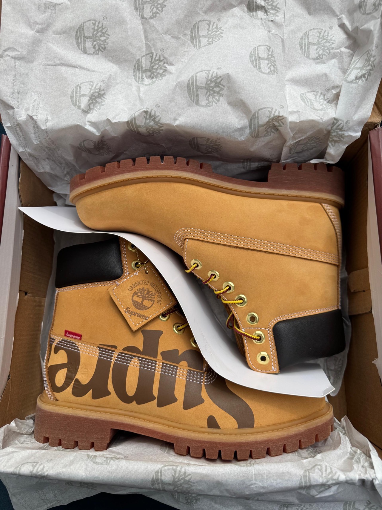 👆🏼supreme x timberland