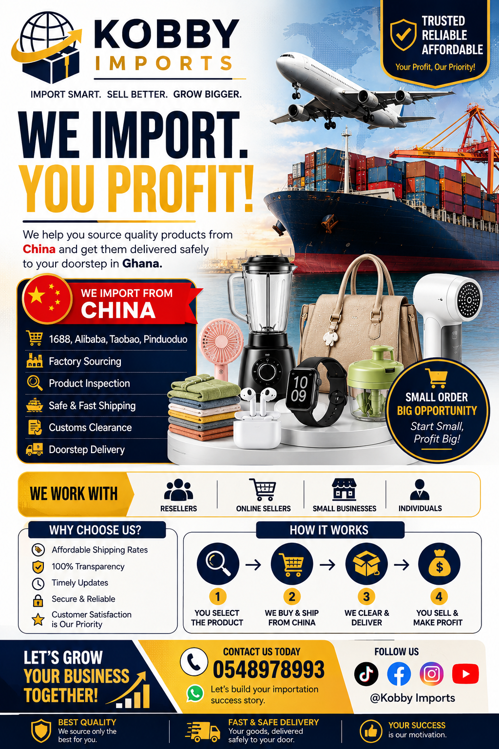 kobby  imports banner