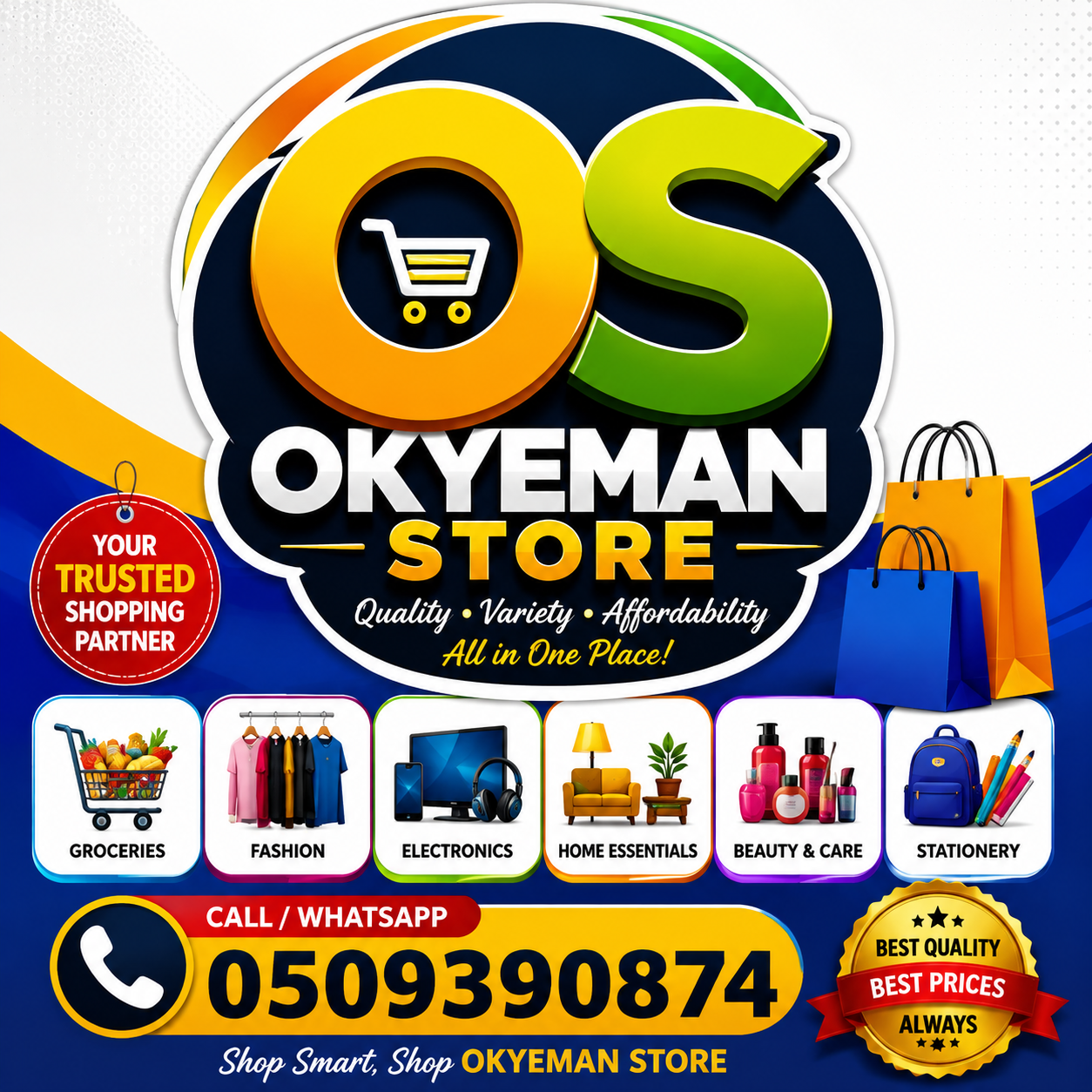 OKYEMAN STORE banner