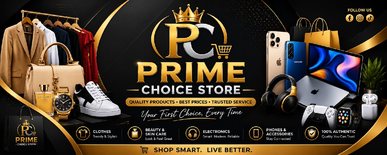 PRIME CHOICE STORE banner