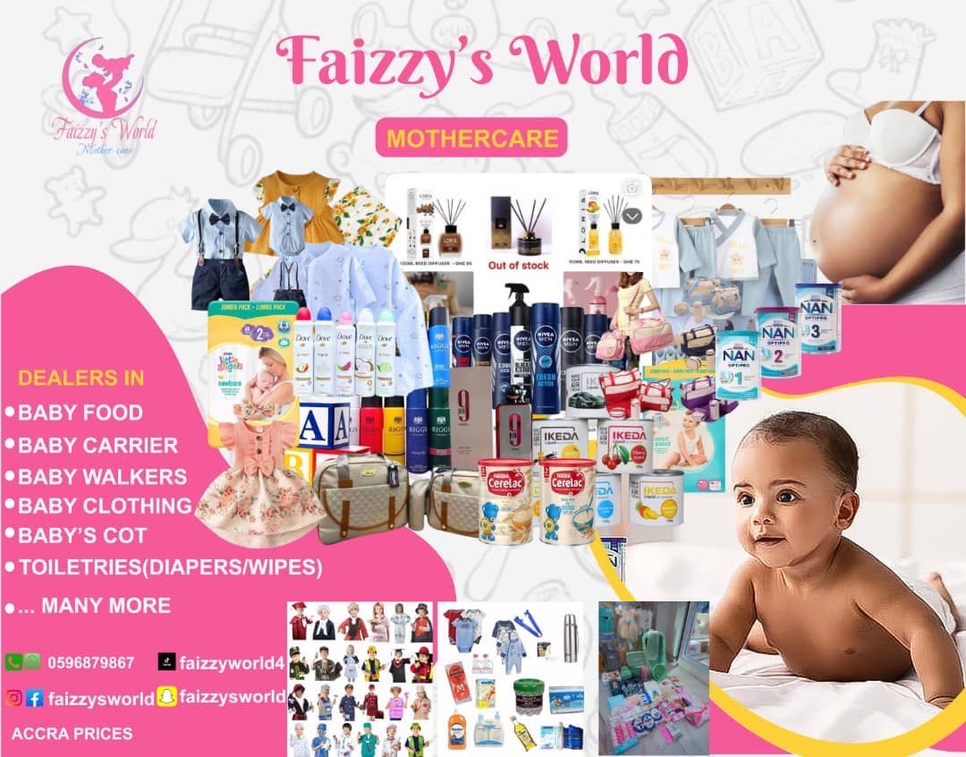 Faizzy’s world Mothercare banner