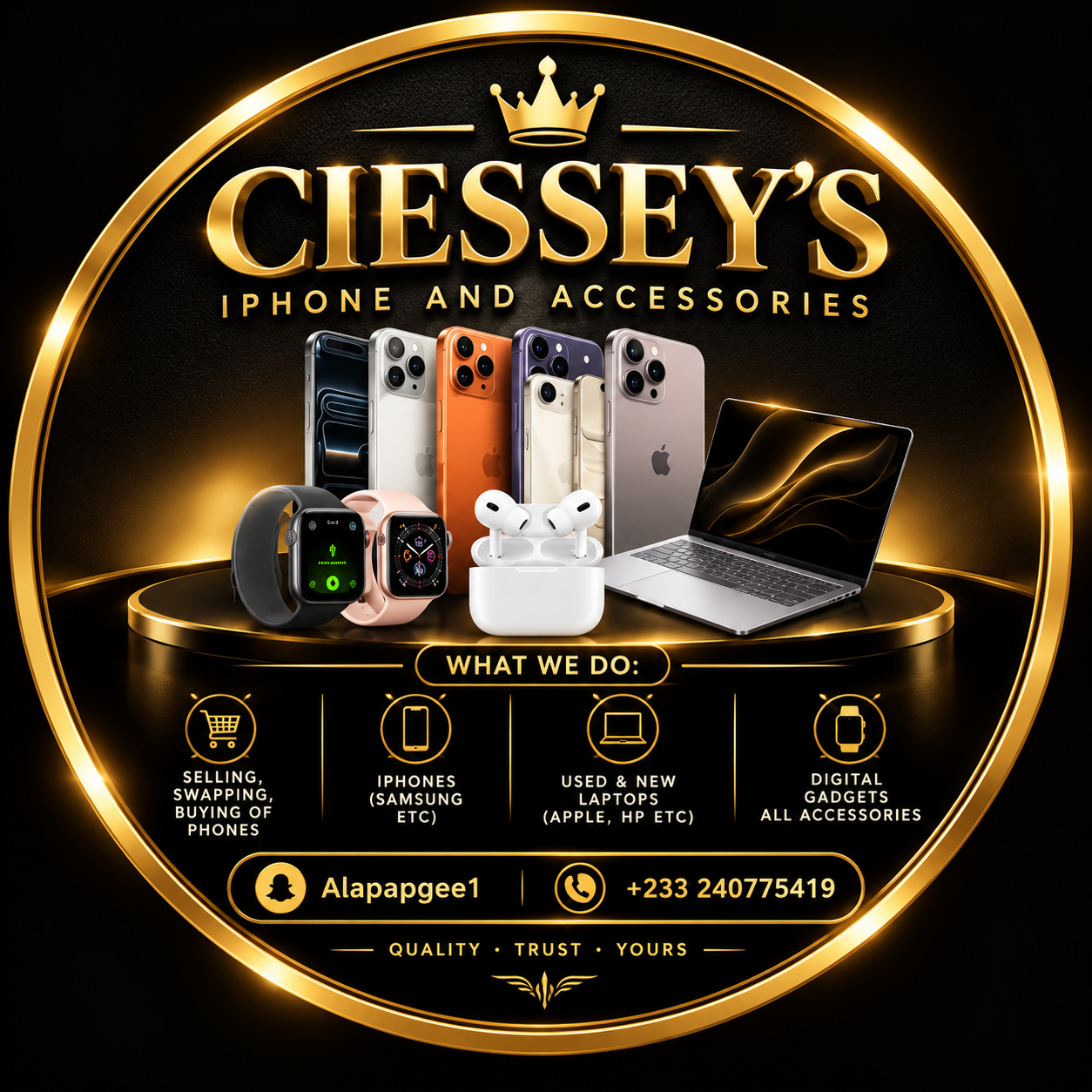 Ciessey’s iPhone And Accessories