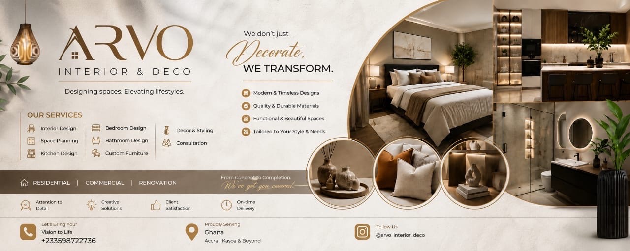 ARVO Interior & Deco banner