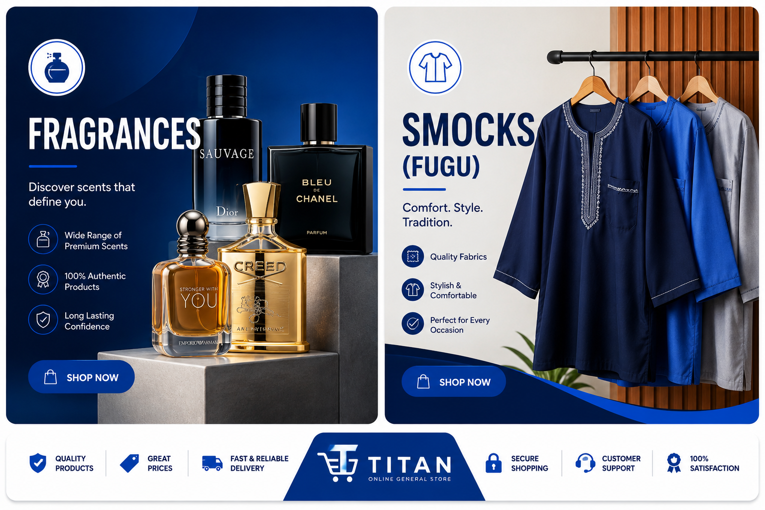 Titan Trading Store and Services banner