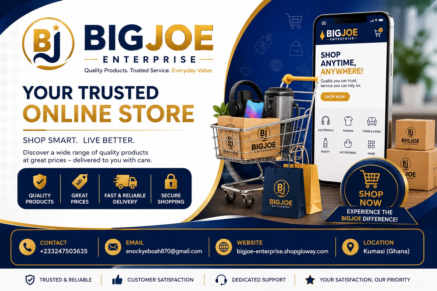 BIGJOE ENTERPRISE banner