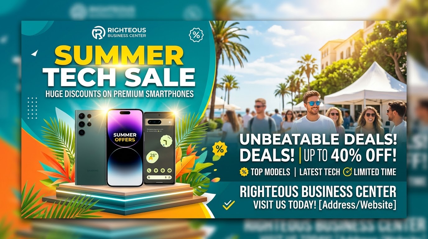 RIGHTEOUS BUSINESS CENTER banner