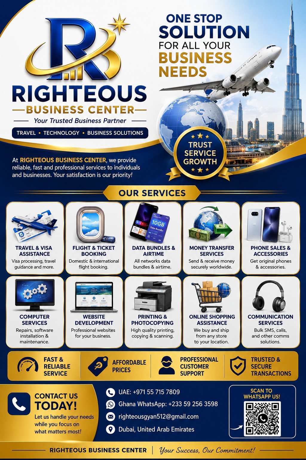 RIGHTEOUS BUSINESS CENTER