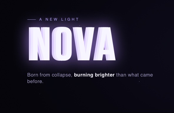 Novakay brand banner