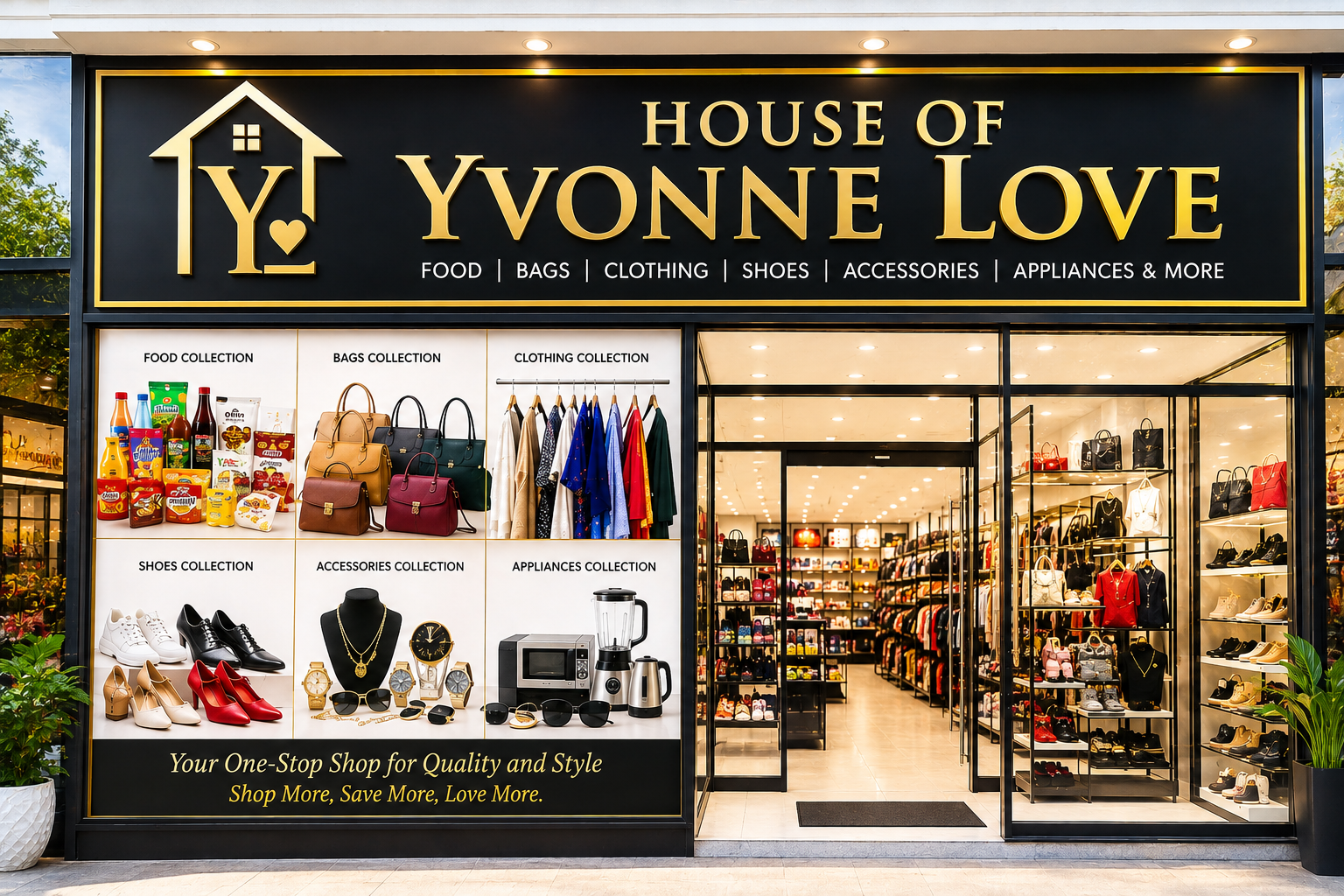 House of Yvonne Love banner