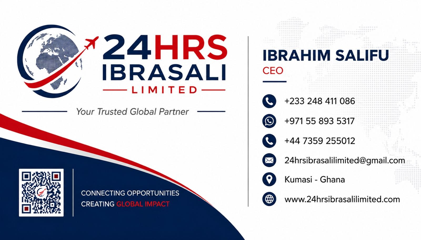 24HRS IBRASALI LIMITED banner