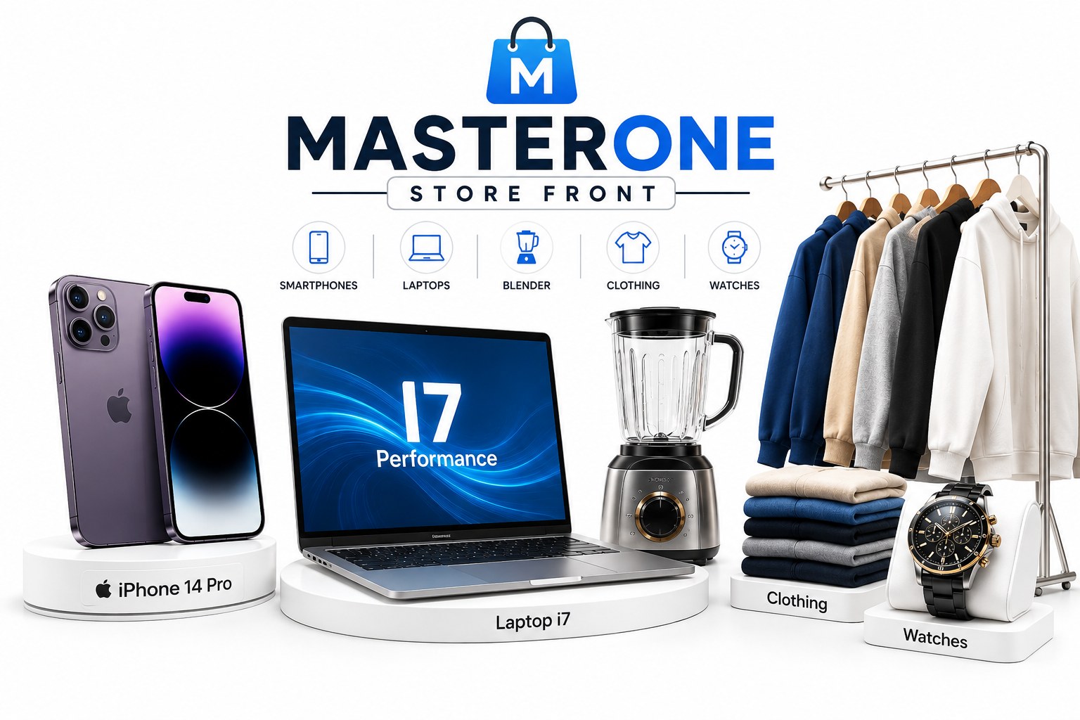 MASTERONE STORE banner