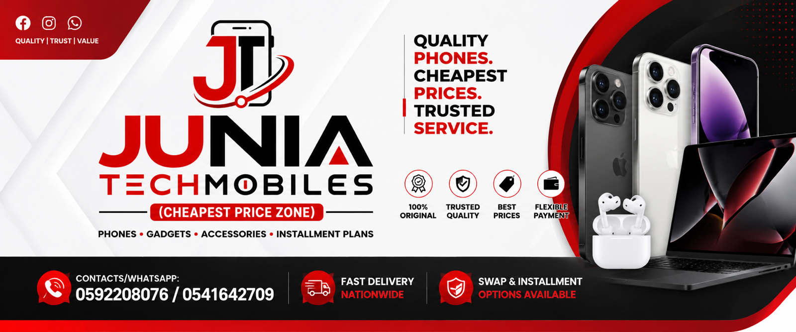 Junia Techmobiles banner