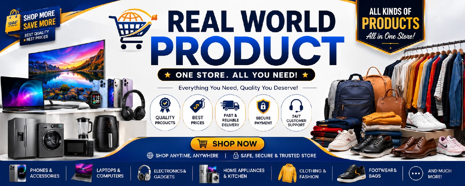 Real World Product banner