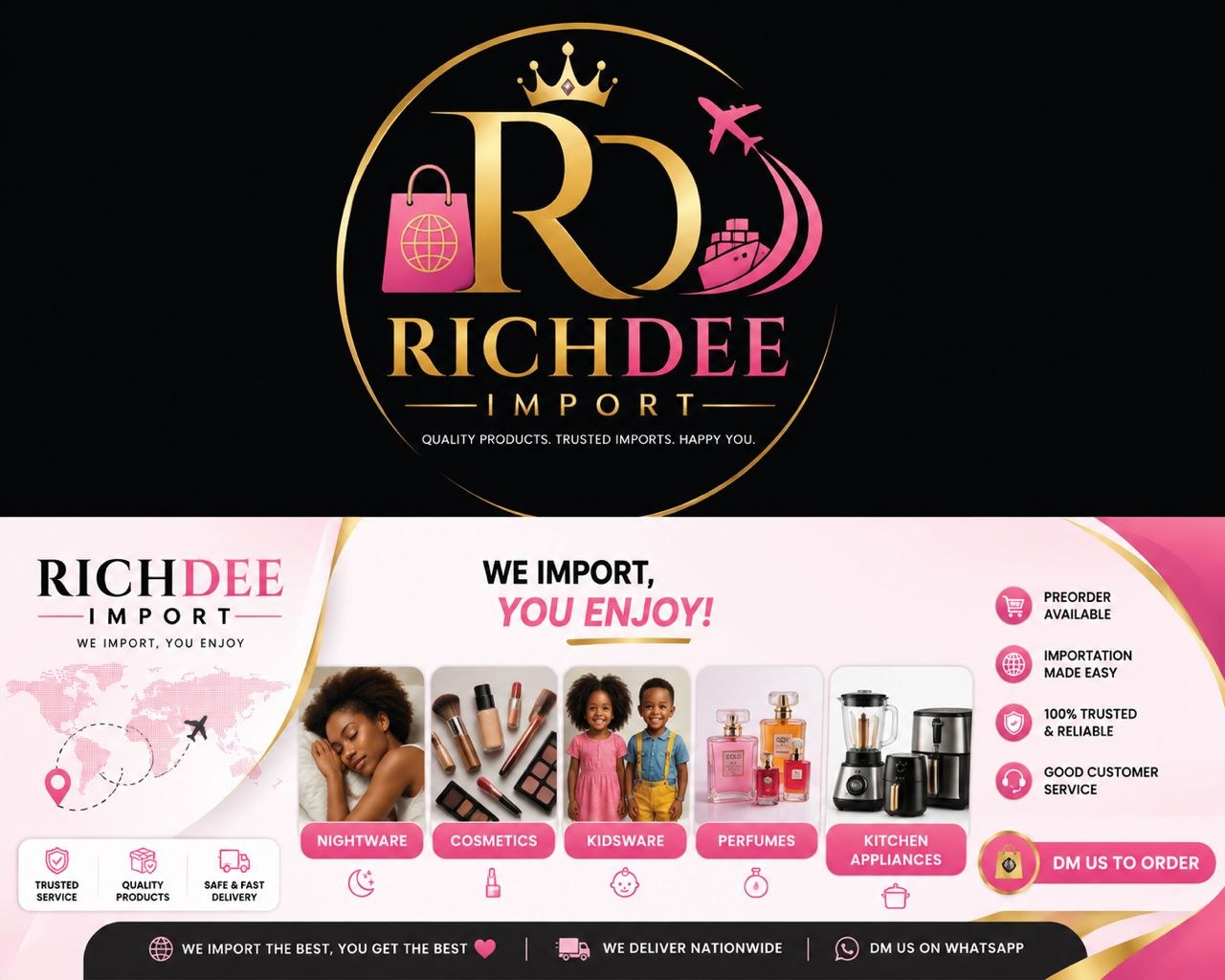 Richdee Imports banner