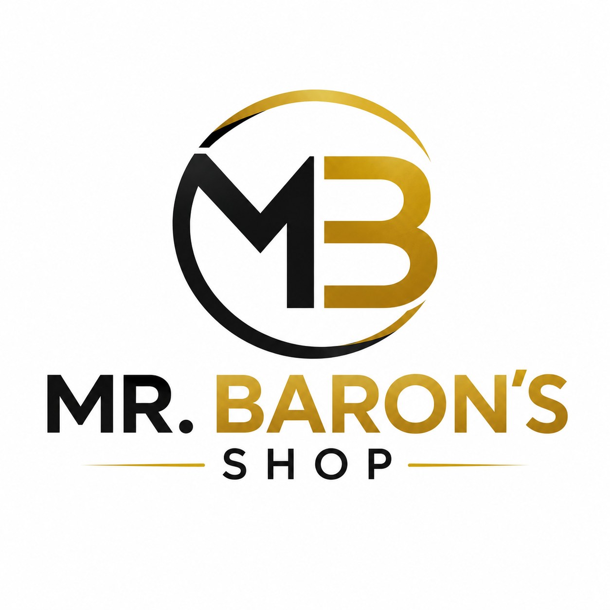 Mr.Baron's Shop brand banner