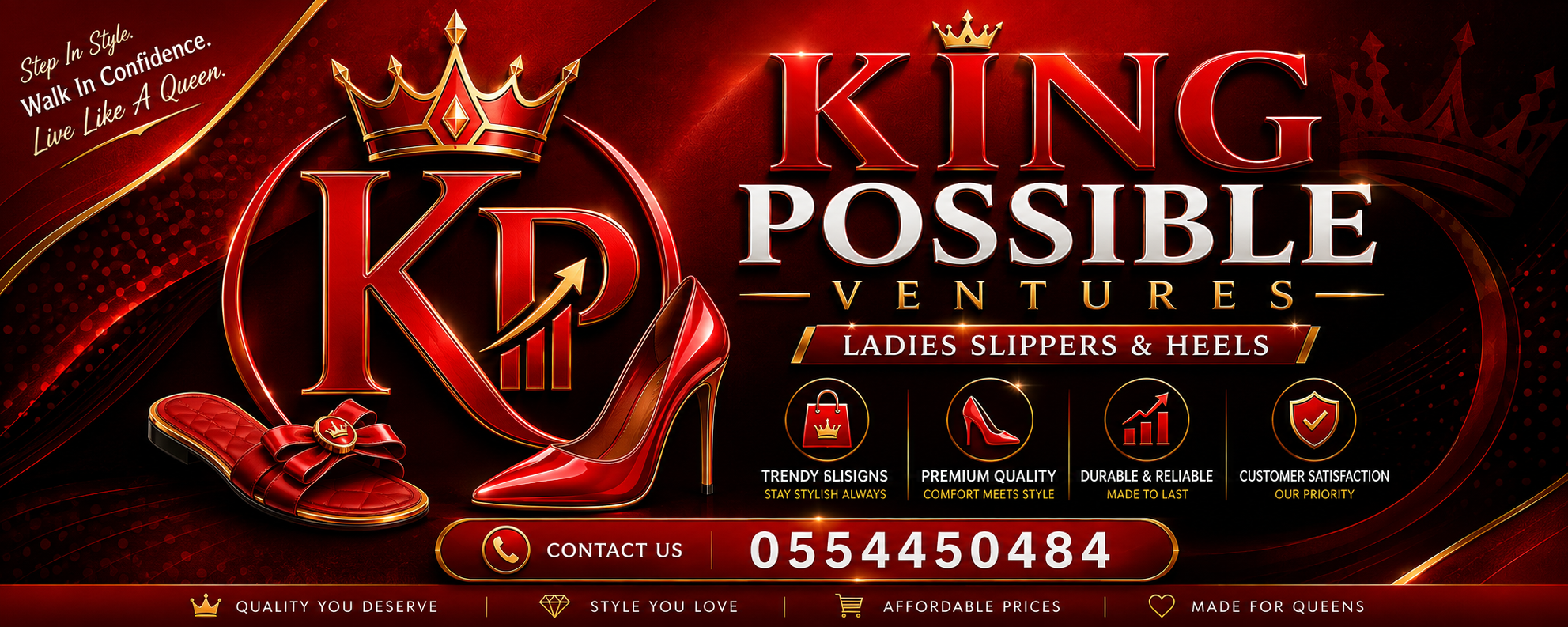 KING POSSIBLE VENTURES banner