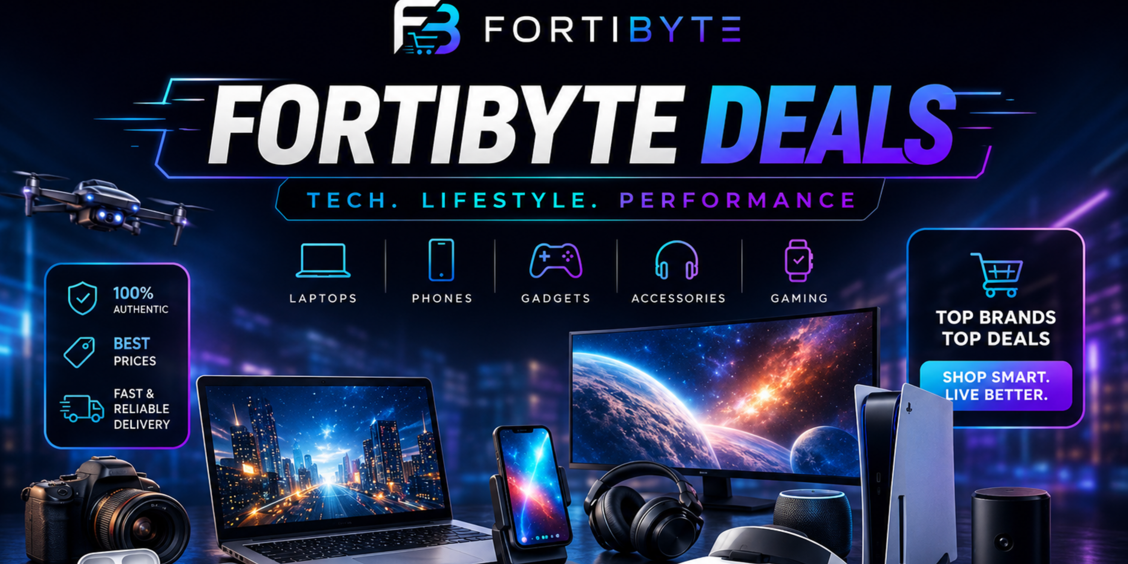 FORTIBYTE banner