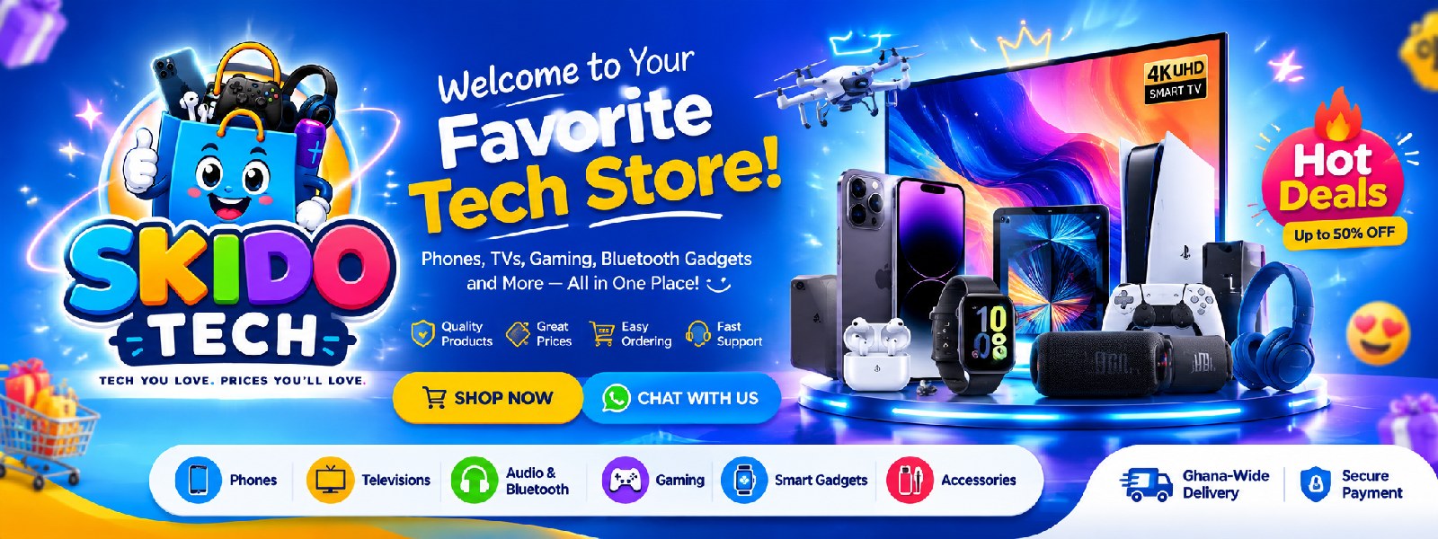 BOSS SKIDO TECH banner