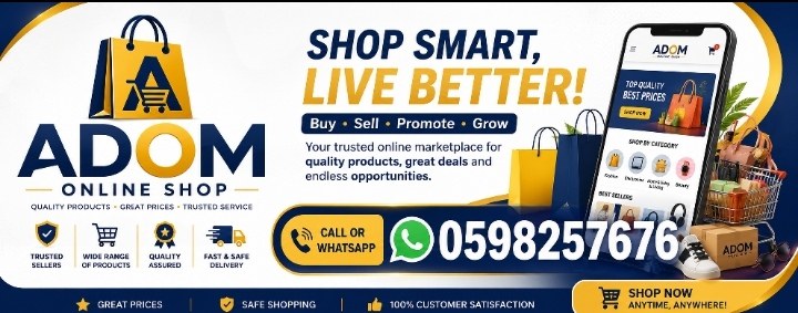 ADOM Online Shop banner