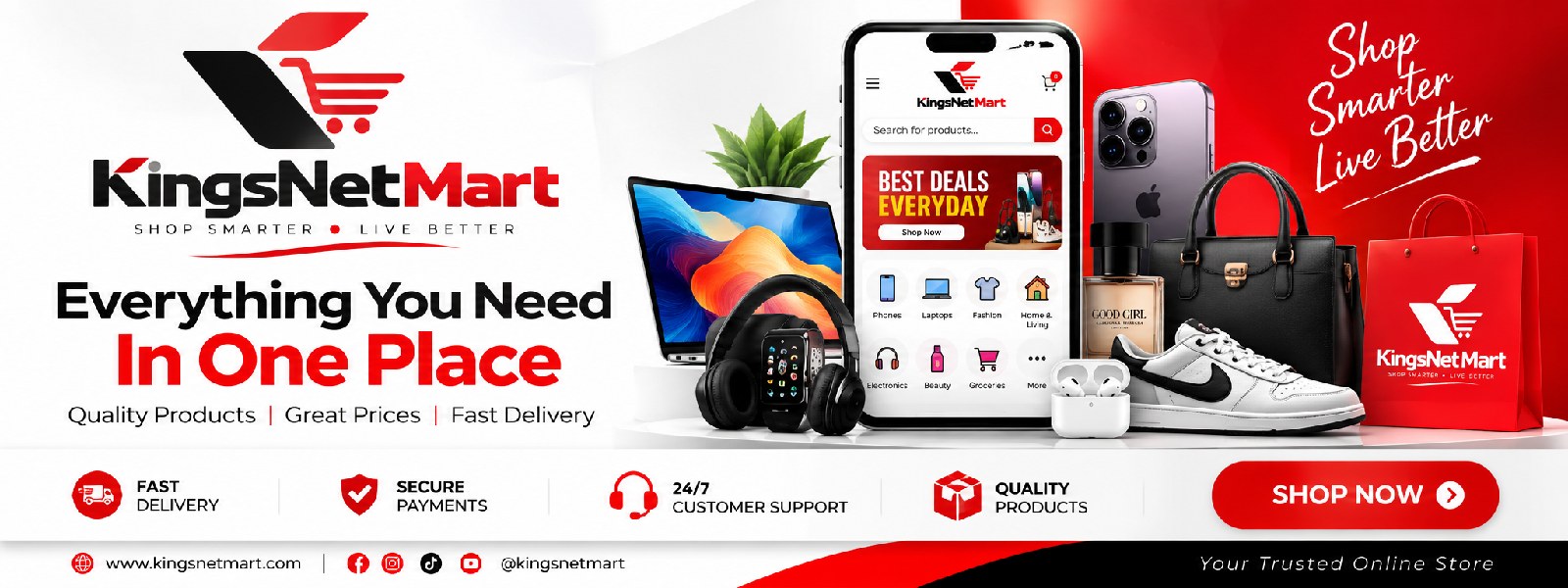 KingsNet Mart banner