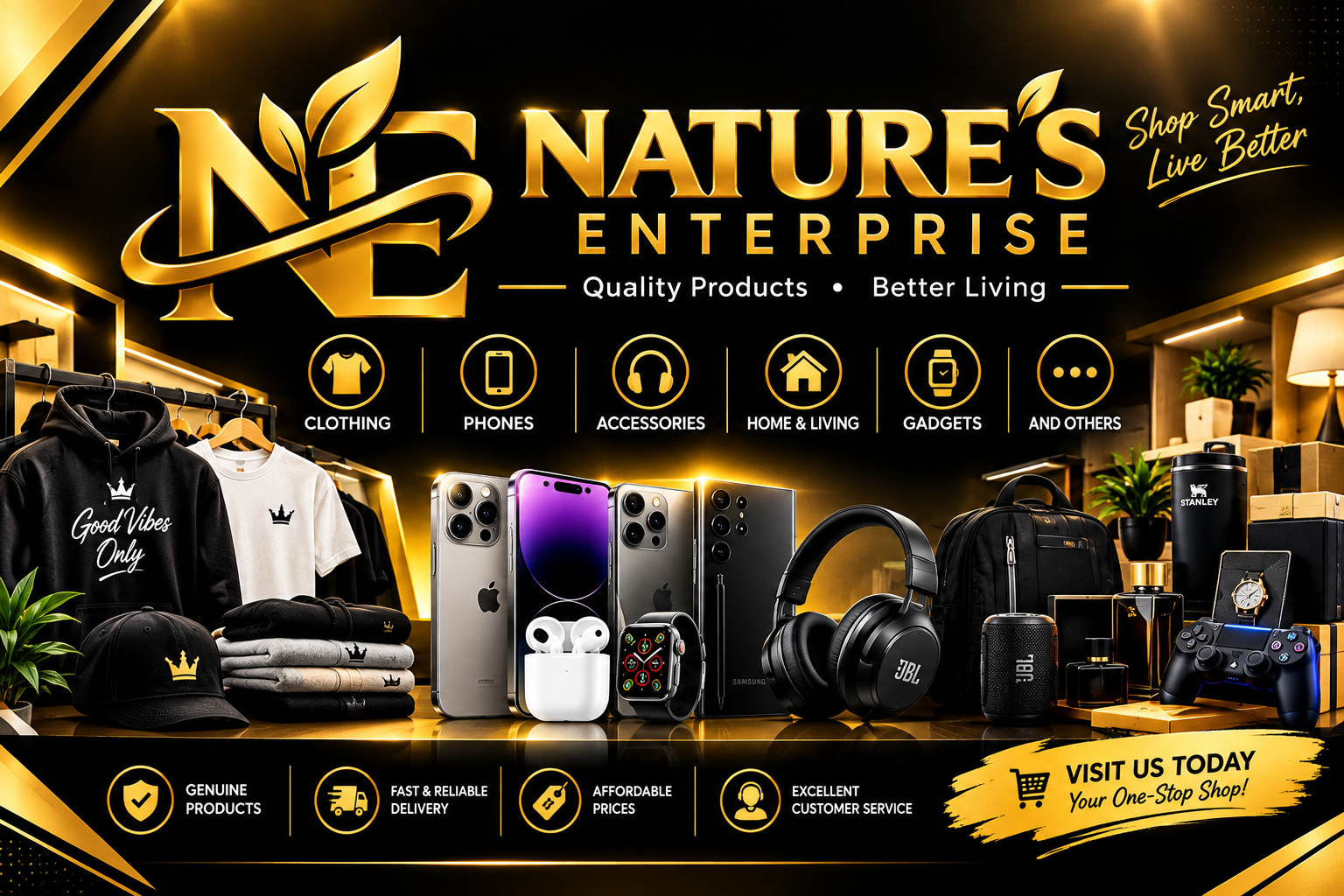 Nature’s Enterprise banner